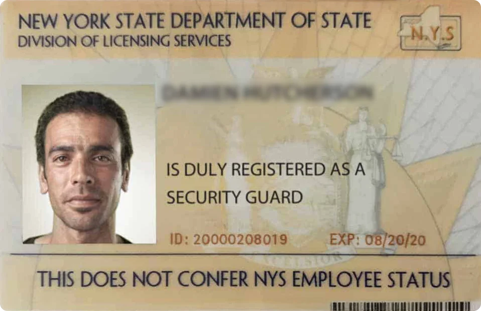 New-York-Security-Guard-License